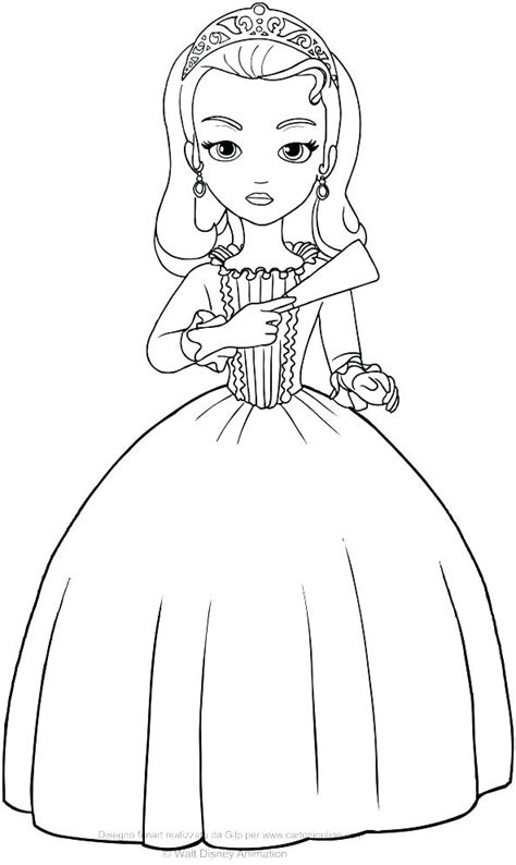 sofia coloring page images