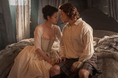 new photos from jamie and claire s wedding outlander insider