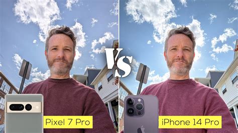 google pixel  pro  iphone  pro camera test