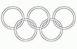 Olympic Rings Coloring Pages Flag Dot Olympics Colors Choose Board Ring sketch template