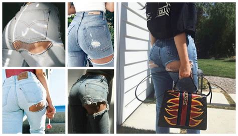 Butt Ripped Jeans From Instagram To The Streets The