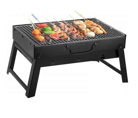 portable grill charcoal bbq folding barbecue stove camping outdoor walmartcom