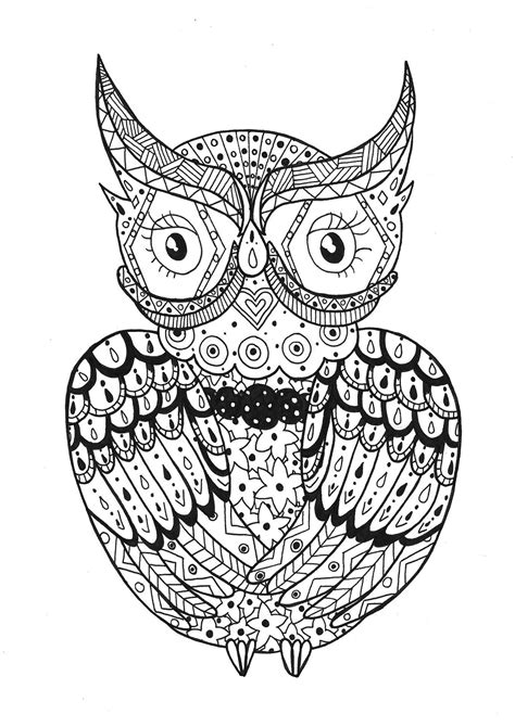 printable owl coloring pages  kids owls kids coloring pages