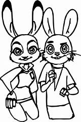 Coloring Pages Boyfriend Girlfriend Getcolorings Girlfr Print Judy Hopps Bunny sketch template