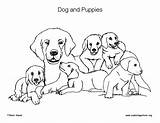 Puppies Coloring Dog Dogs Sponsors Wonderful Support Please sketch template