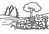 Coloring Garden Pages Eden Flowers Tree Life Flower Trees Printable Plants Preschool Color Kids Gardening Colouring Drawing Sheets Getcolorings Netart sketch template