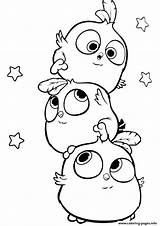 Angry Birds Coloring Pages Blues Hatchlings Printable Bird Cute Cartoon Drawings Print Book Colouring Drawing Hatchling Info Cartoongoodies Sheets Choose sketch template
