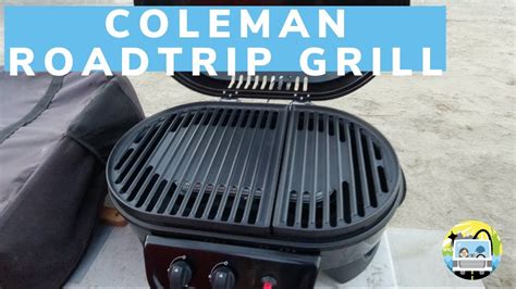 coleman roadtrip grill  unboxing    setup youtube