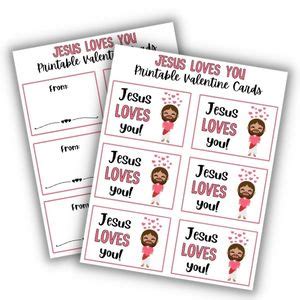 jesus loves  valentine cards mindy jones blog