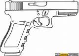 Glock Only Browning Symbol sketch template
