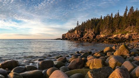 beautiful oceanfront campgrounds  maine