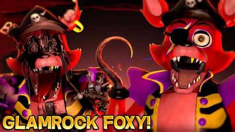 glamrock foxy  roxy  nights  freddys security breach mods