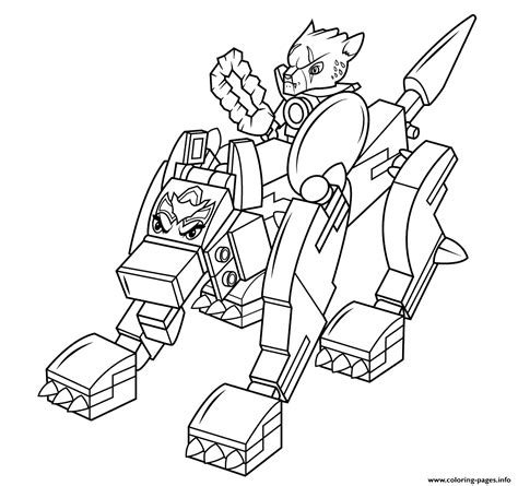 lego chima wolf coloring page printable