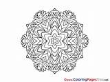 Mandala Colouring Kids Coloring Sheet Title sketch template