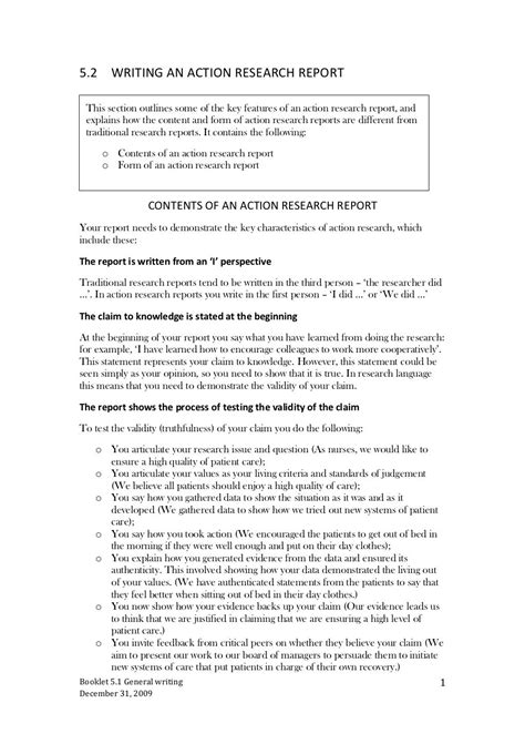 examples  action research papers sample  action research