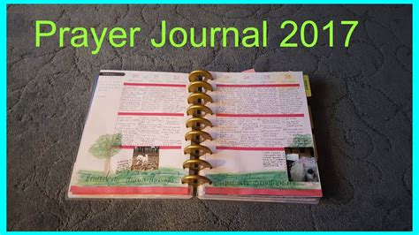 prayer journal youtube