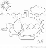 Submarine Coloring Sous Marin Coloriage Pages Yellow Beatles Dessin Imprimer Marine Vie Coloringhome Colorier Monstre Kids Dessiner Fishing Colored Library sketch template