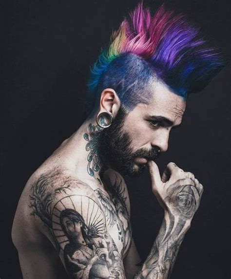 Top Classy Punk Hairstyles For Men
