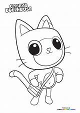 Gaby Pandy Paws Mercat Gabys Abby Hatcher Cats Catrat sketch template