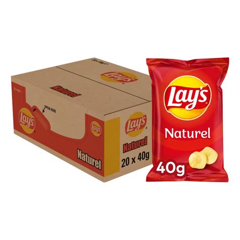 lays chips naturel kleine mini  gram doos  stuks prijs  kopen bestellen aanbieding