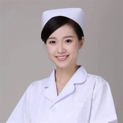 white pure cotton nurse cap  hospitalsclinic size smalllarge