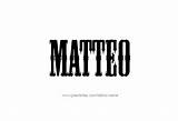 Tattoo Matteo Name Hattie Designs sketch template