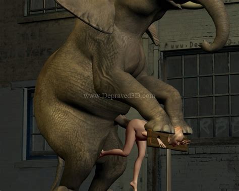elephant porno hot nude