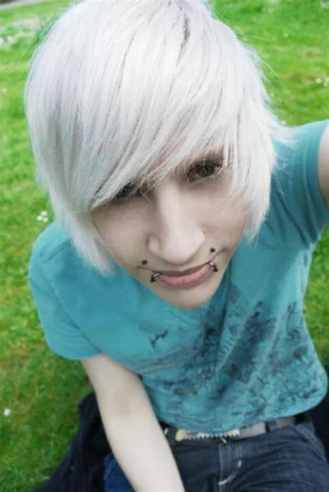 Gay Fem Emo Guys With White Hair — Dick In Tight