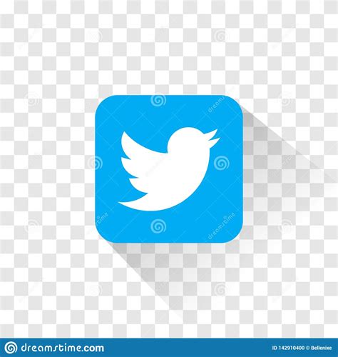 Isolated Twitter Logo Vector Illustration Twitter Icon