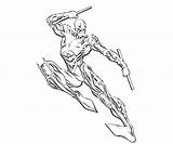 Daredevil Coloring Pages Men Action Drawing Popular Coloringhome Coloriages Library Clipart Marvel Comments Figure sketch template