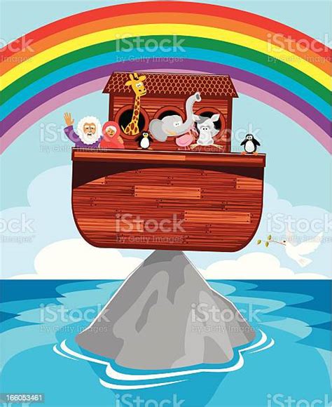 Noahs Ark Stock Illustration Download Image Now Ark Bible Cartoon
