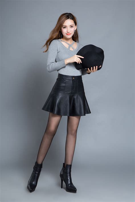 Buy Shemale Leather Skirt Free Shipping Worldwide 1