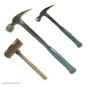 types  hammers carpentry