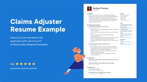 claims adjuster resume examples writing tips  resumeio
