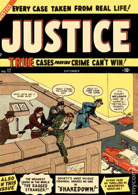 Justice Comics 1948 Comic Books