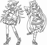 Panty Lineart sketch template
