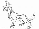 Charlie Heaven Dogs Go Coloring Pages Barkin Kids Printable sketch template
