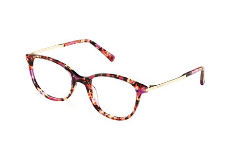 baker ladies shine pink glasses frames execuspecs