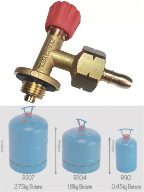 campingaz cylinder valve  butane     cylinders rv  mm  picclick