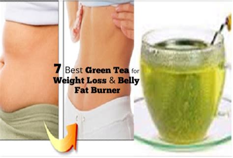 green tea  weight loss  belly fat burner