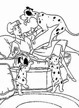 Dalmatians Handcraftguide sketch template