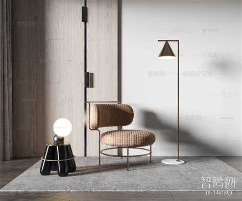 modern lounge chair sketchup model  model id miba