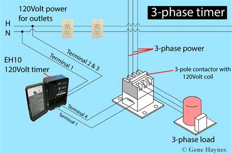 timer  contactor wiring diagram  gif wiring diagram gallery