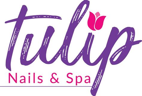 logo  tulip nails spa nail spa tulip nails logo