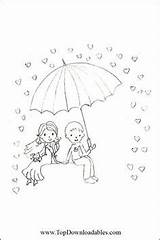 Engagement Coloring Pages Getcolorings Dress Wedding sketch template
