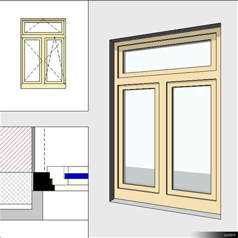 building  window casement double