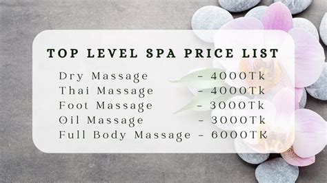 🔴 Body Massage Price List In Bangladesh Spa Massage Center In Dhaka
