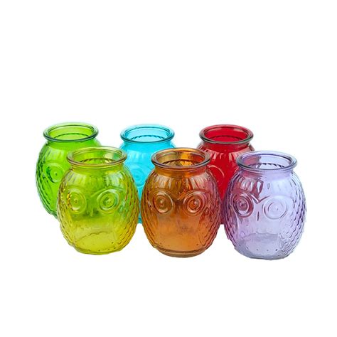 Wholesale Colored Glass Mason Jars High Quality Glass Candle Jar Glass