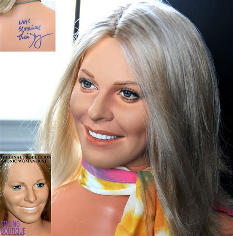 Lindsay Wagner Bionic Woman Doll Bust Repaint Before And