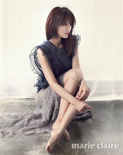 kim  yeon  barefoot  seductive pictorial  marie claire soompi